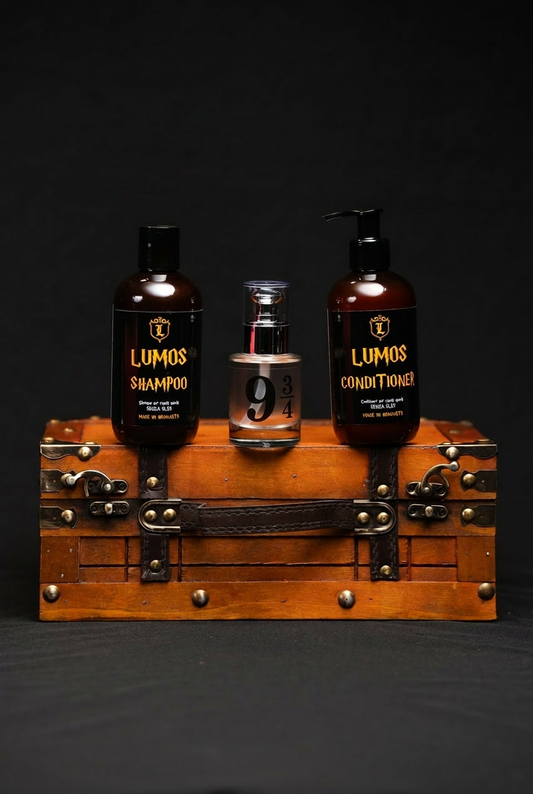 LUMOS Maxima — Kit Shampoo + Conditioner + Siero 9¾